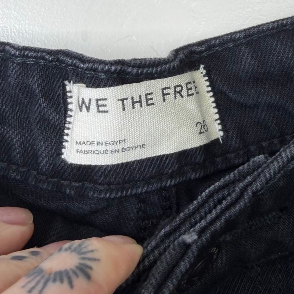 NEW Free People We The Free Doppelganger Alter Ego Wide-Leg Twisted Jeans 26 - Picture 10 of 12